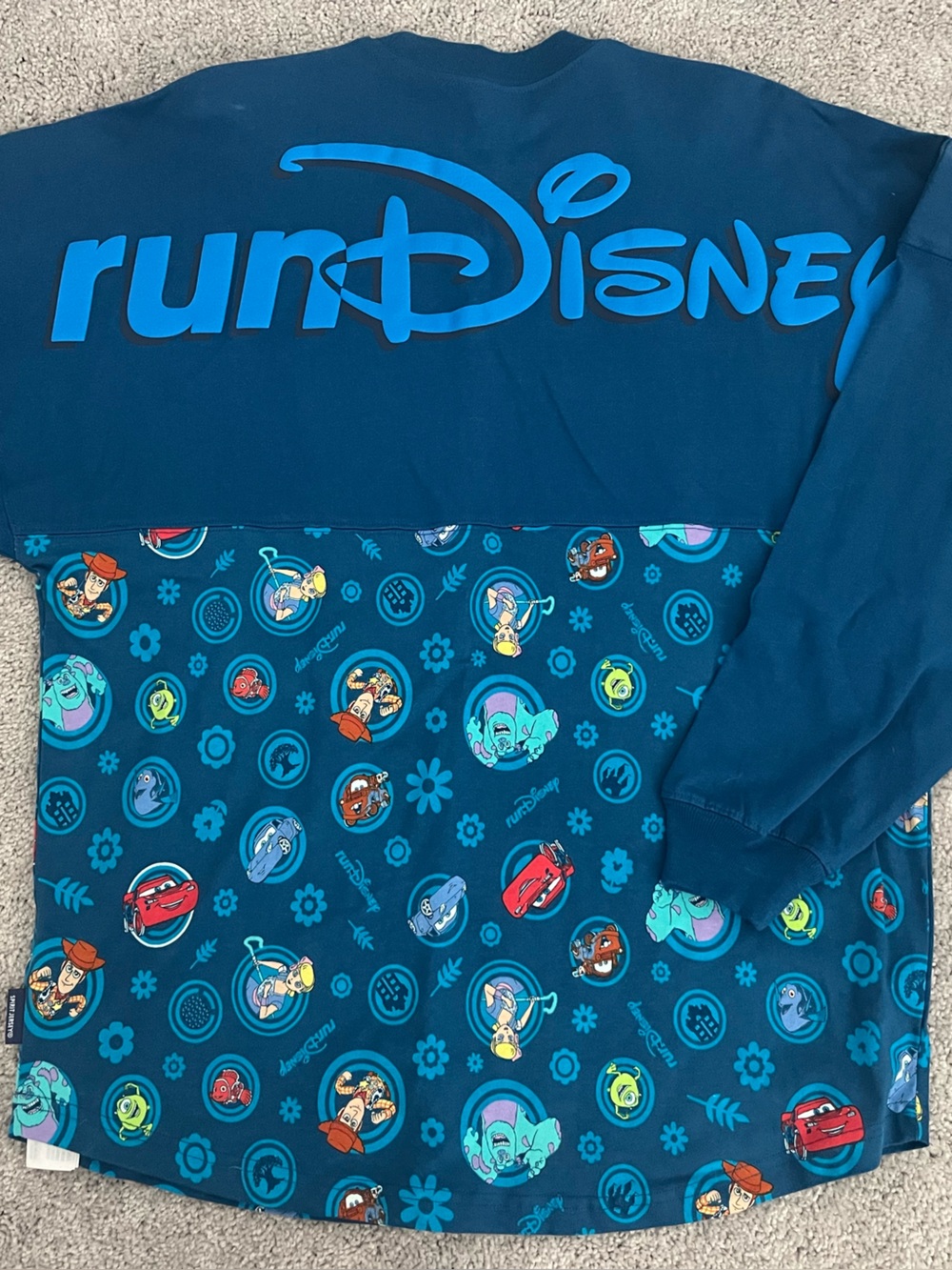 RunDisney Teal Blue Spirit Jersey Springtime Surprise 2023
